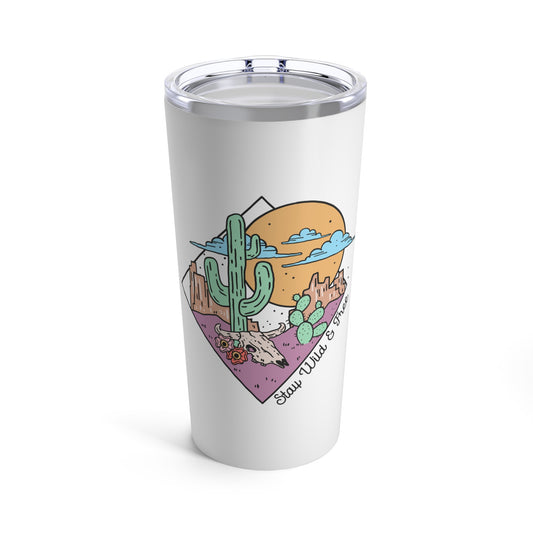 Tumbler 20oz Stay Wild & Free