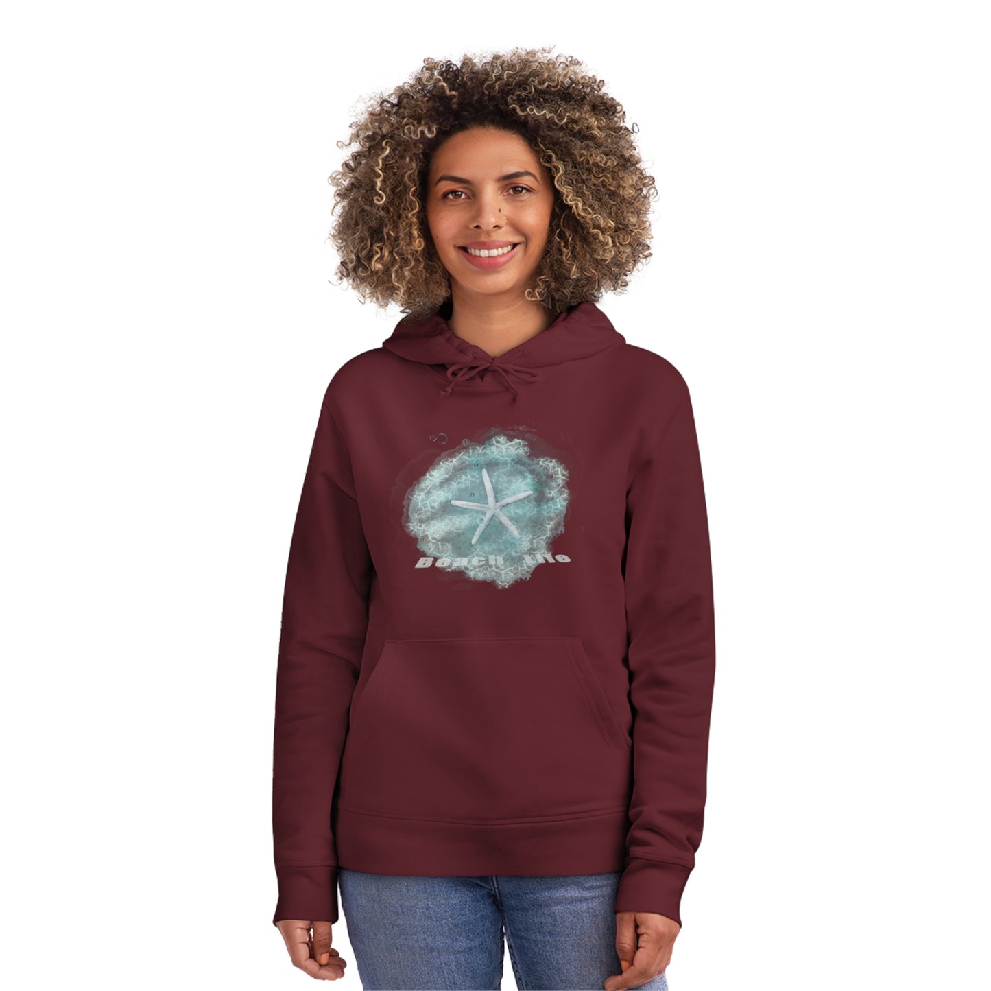 Drummer Hoodie - Star Fish Under Water Sea Life Design