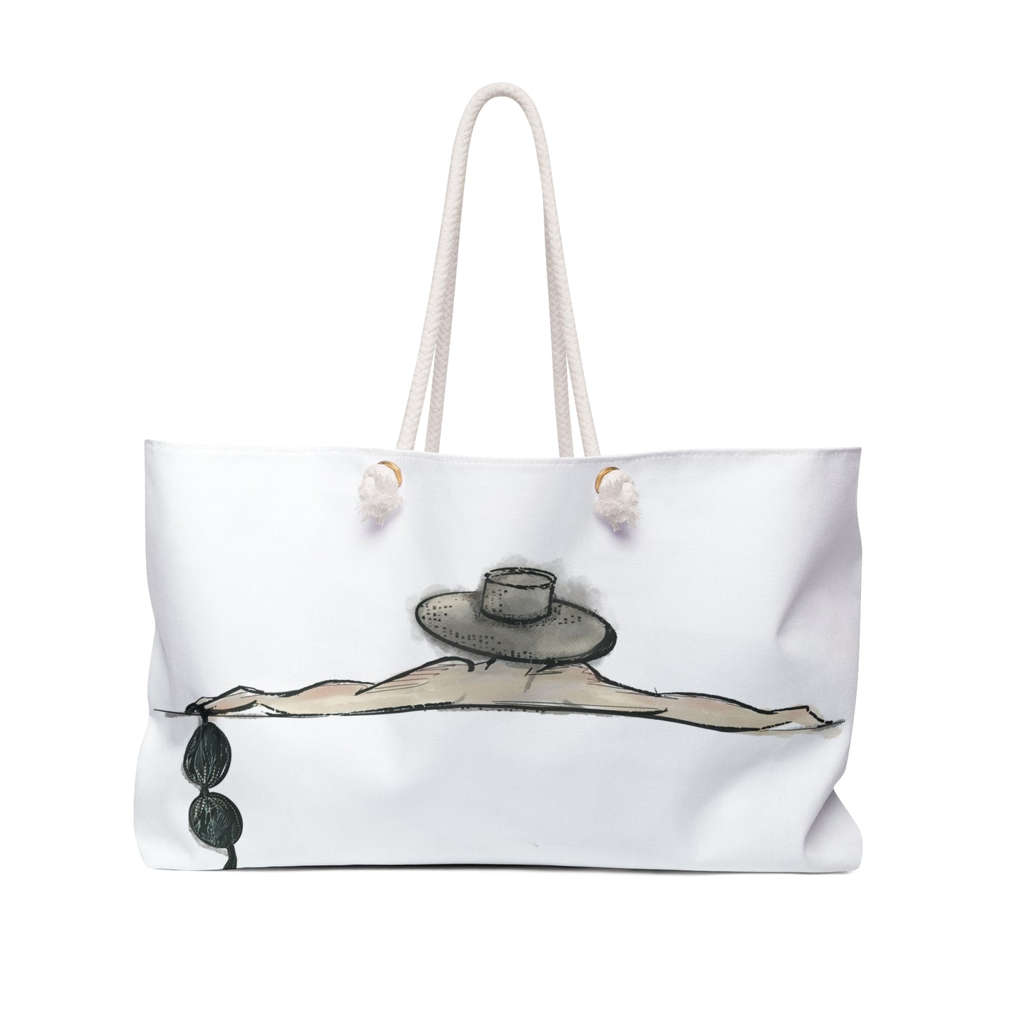 Weekender Bag Summer Fashion Illustration