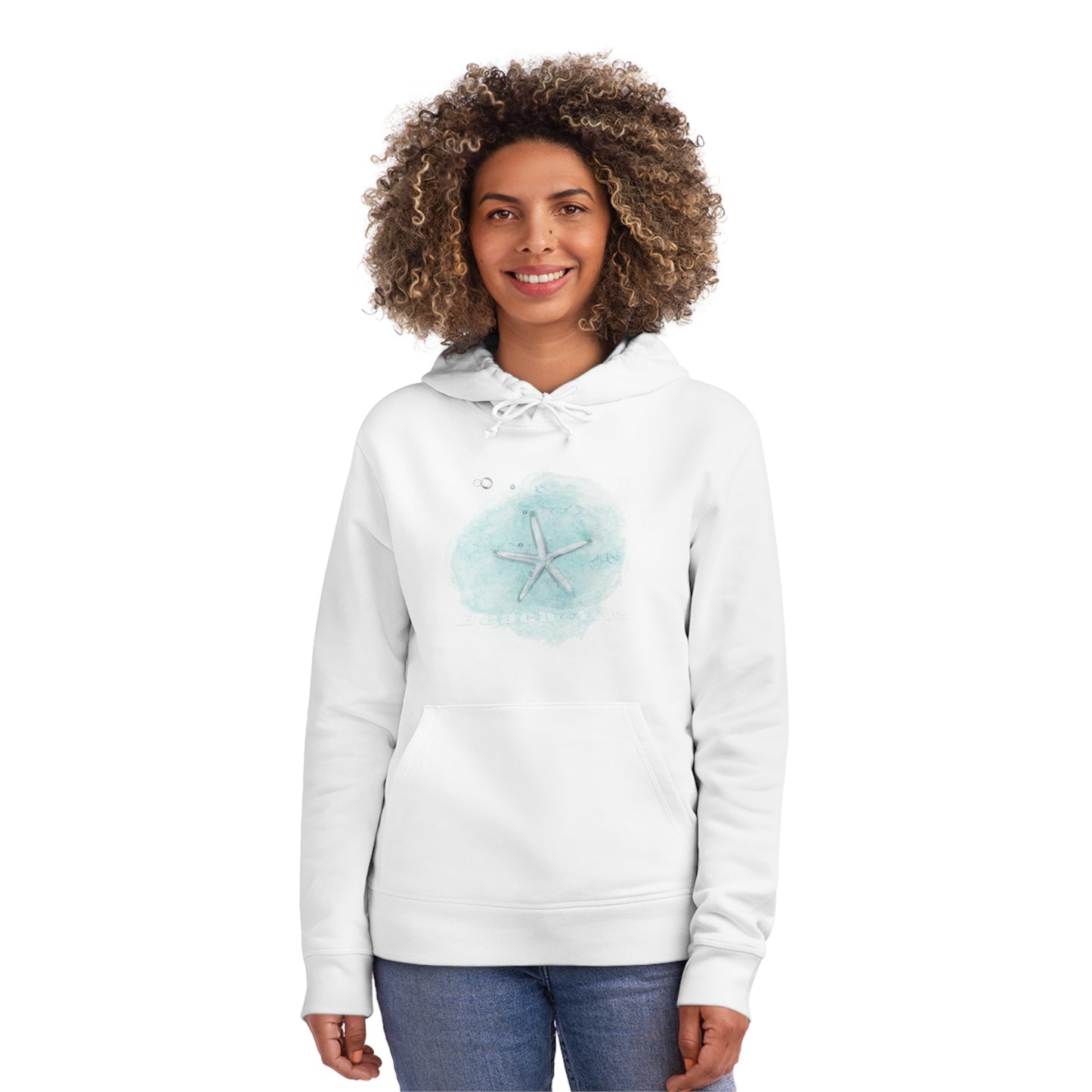 Drummer Hoodie - Star Fish Under Water Sea Life Design