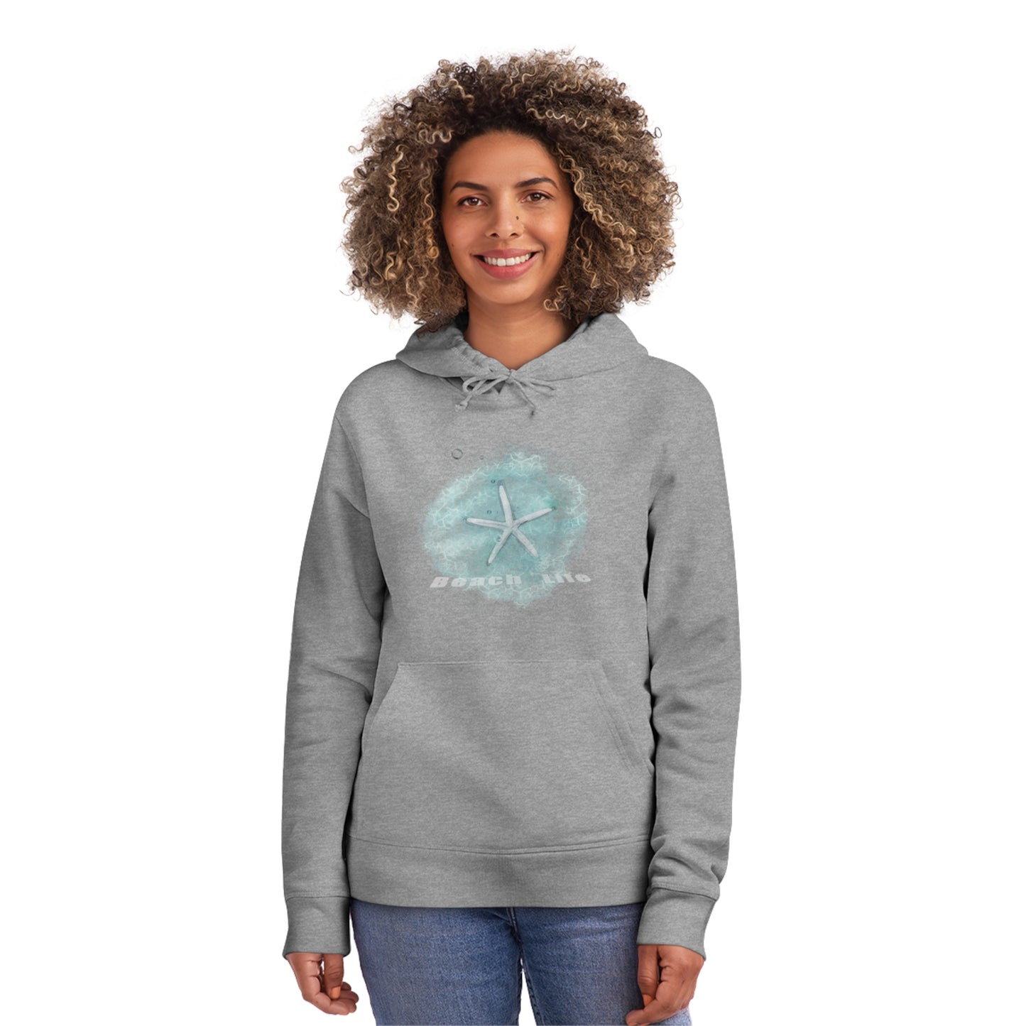 Drummer Hoodie - Star Fish Under Water Sea Life Design